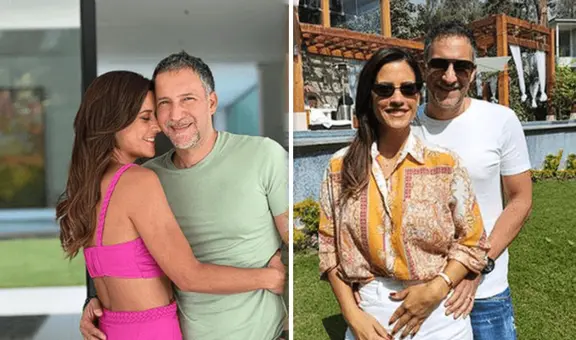 ¿Cuál es la profesión de Samuel Dyer, esposo de María Pía Copello, y cuántos años llevan juntos?