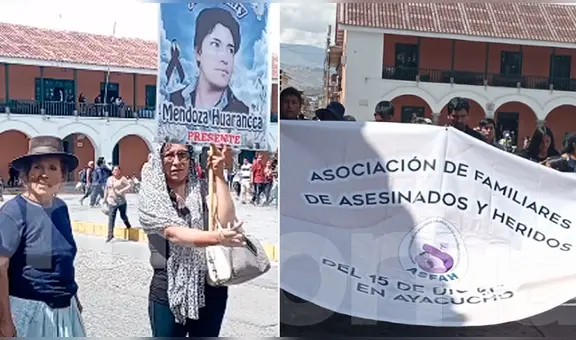 Familiares de fallecidos y heridos en protestas fueron excluidos de aniversario de Huamanga