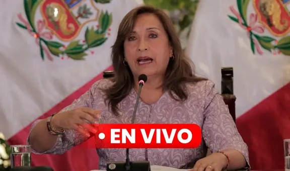 Dina Boluarte EN VIVO: presidenta brinda conferencia tras sesión de Consejo de Ministros