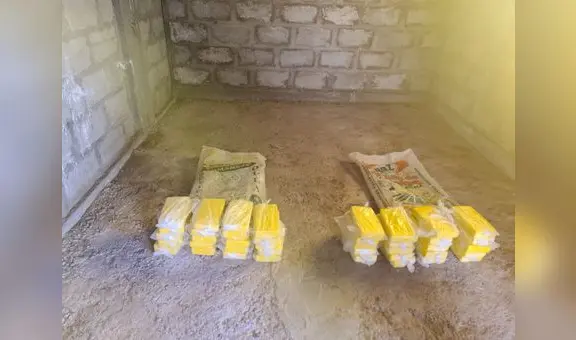 Intervienen a sujetos con 40 kilos de presunta cocaína en una vivienda de Juliaca