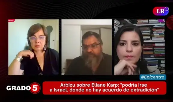 Julio Arbizu: "No hay ninguna medida de arraigo que asegure que Eliane Karp no irá a Bélgica o Israel"
