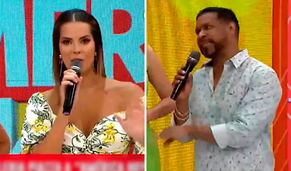 'Giselo' trolea a Valeria Piazza por mencionar su bloque de espectáculos: "No vengas a hacer cherry"