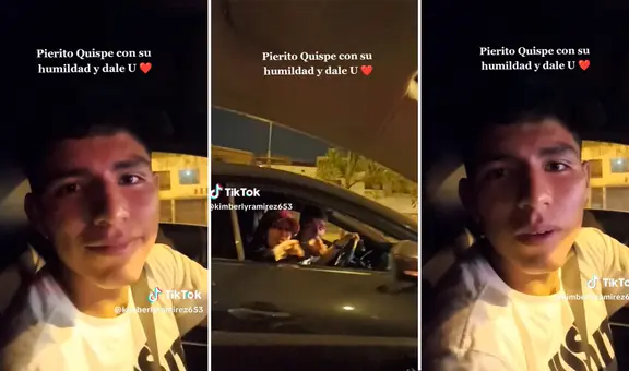 Hincha de la ‘U’ encuentra a Piero Quispe y le pide un saludo en plena pista