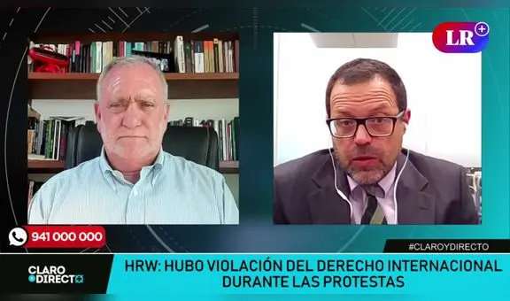 César Muñoz: "La mayoría de las manifestaciones en el Perú fueron pacíficas"