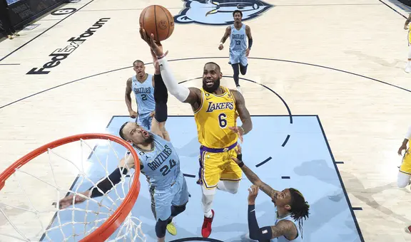 Lakers perdió por 99 a 116 contra Grizzlies y jugarán un sexto partido de play-offs de NBA