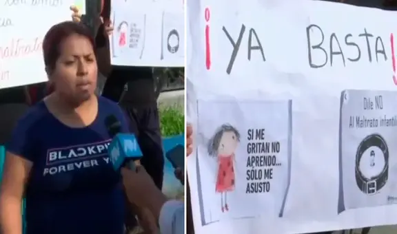 "Ellos tienen miedo": padres denuncian maltratos de profesora en colegio de SJL