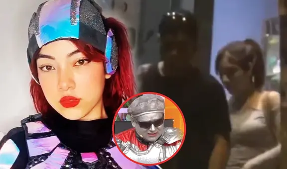 Robotina y tiktoker 'Miguelito Perú' son ampayados por las cámaras de Magaly: "Nos estamos conociendo"