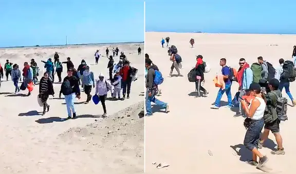 Crisis migratoria Perú-Chile: decenas de extranjeros cruzan la frontera y burlan vigilancia policial