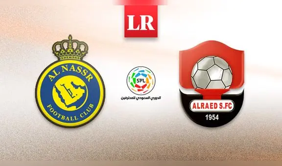 Al Nassr vs. Al Raed EN VIVO, con Cristiano Ronaldo juegan HOY por la Liga Profesional Saudí