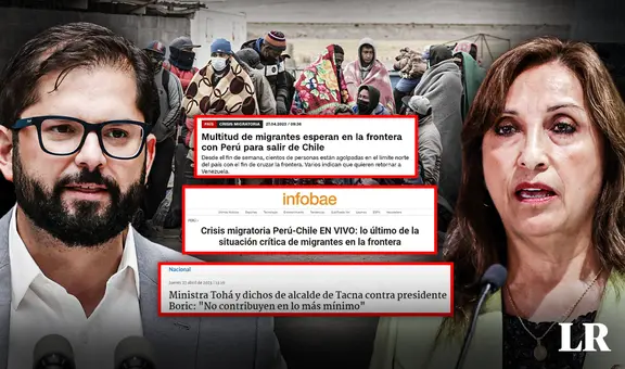 Crisis migratoria en la frontera de Perú y Chile: así informan medios internacionales