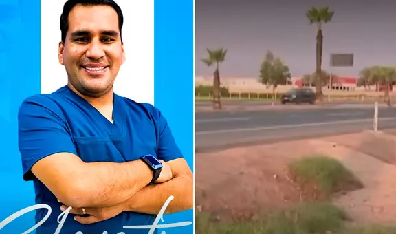 Odontólogo hallado muerto en Panamericana Sur se comunicó con su padre antes de ser asesinado