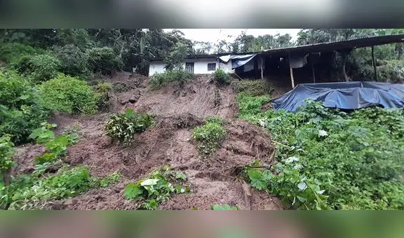 Lluvias persisten en Piura: viviendas afectadas, un niño muerto y deslizamientos