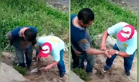 Hallan a hombre atado de manos y pies en plena carretera Ramiro Prialé