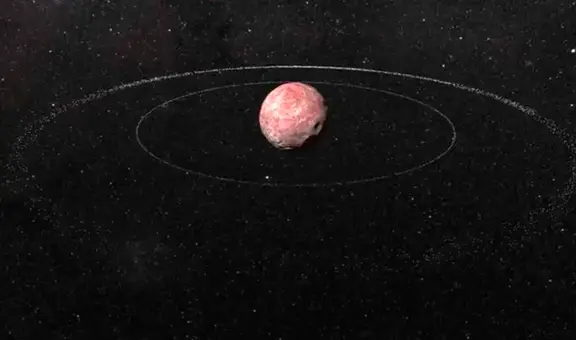 Astrónomos desconcertados por un objeto con anillos en nuestro sistema solar