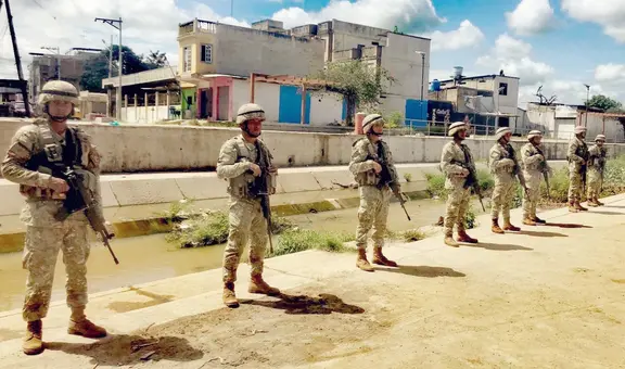 Fuerzas militares llegaron a la zona fronteriza de Tumbes