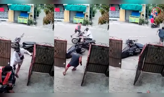 Ladrones que intentaron robar una moto perdieron la suya: “Adoro los finales felices”