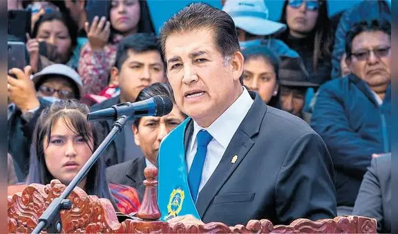 Alcalde de Juliaca, Óscar Cáceres, alista denuncias contra David Sucacahua