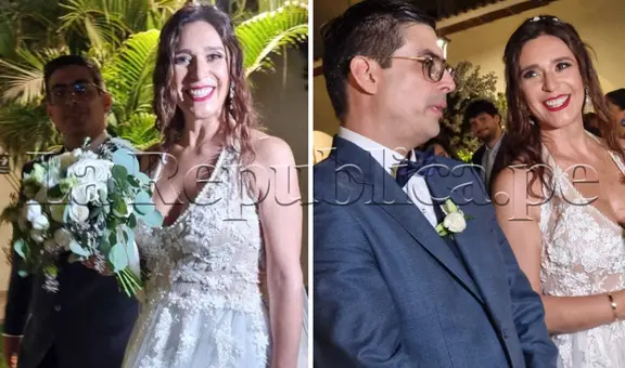 ¿Lo sorteará? Verónica Linares revela qué hará con el vestido de novia que usó en su matrimonio