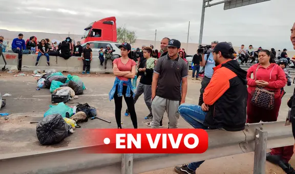 Crisis en frontera Perú y Chile EN VIVO: migrantes se enfrentan a la policía en la zona limítrofe