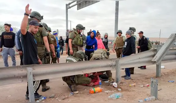 Ciudadano recibe impacto de una piedra tras enfrentamientos con PNP en la frontera con Chile