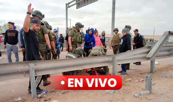 Crisis en frontera Perú y Chile EN VIVO: ciudadanos extranjeros liberan vía que conecta a Tacna con Arica
