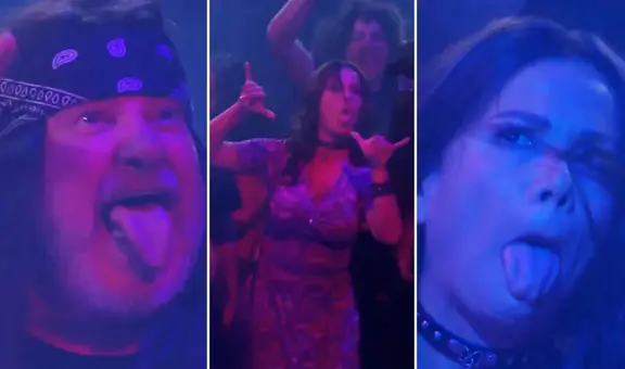 "Al fondo hay sitio": 'Charo' se transforma a ritmo de heavy metal en cita con alcalde [VIDEO]