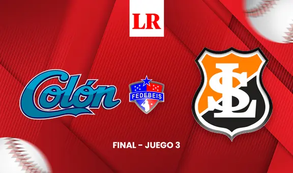 Los Santos vs. Colón EN VIVO: mira AQUÍ el juego 3 de la final del Béisbol Mayor 2023 ONLINE