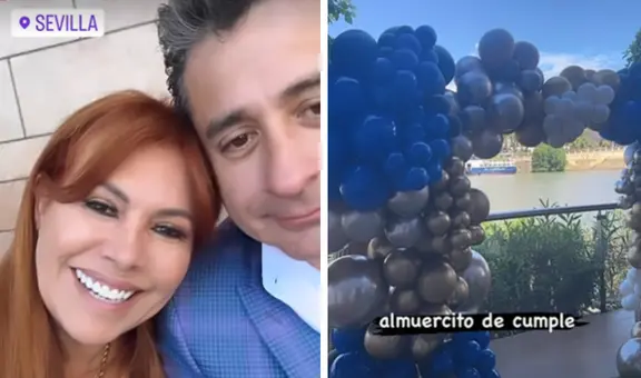 Magaly Medina celebra cumpleaños de su esposo, Alfredo Zambrano, con gran fiesta en España