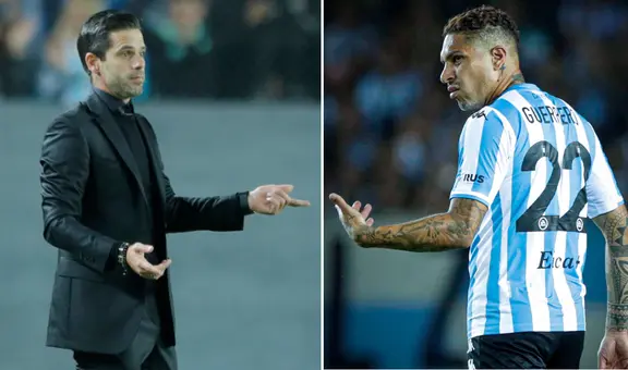 Hinchas de Racing 'explotan' contra Gago por no meter a Guerrero ante Boca: "Es una falta de respeto"