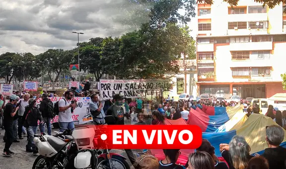 Protestas por el Día del Trabajador EN VIVO: sigue AQUÍ las marchas por mejoras salariales en Venezuela