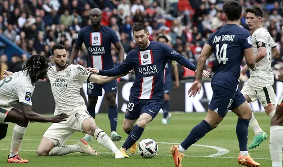 Con Messi y Mbappé todo el partido: PSG perdió 3-1 ante Lorient en casa por la Ligue 1