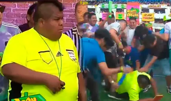 Mayimbú volvió al programa "Jirón del humor" y fue 'apanado' por sus compañeros