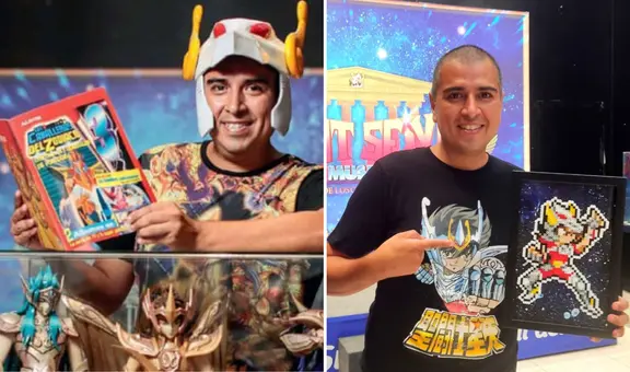 Gana más siendo coleccionista de "Saint Seiya" que como abogado: la historia de Jorge de Pegaso