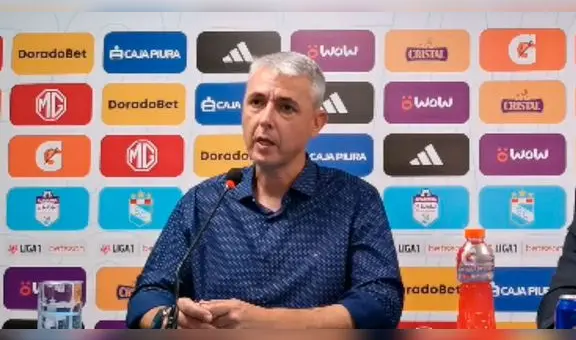 Tiago Nunes confirmó que continuará en Sporting Cristal y que habló con Yoshimar Yotún