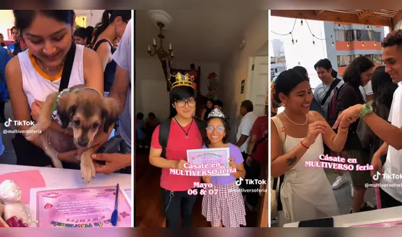 Cásate con 5 soles de forma simbólica con tu pareja o amigos: “¿Hay boda de 3?”