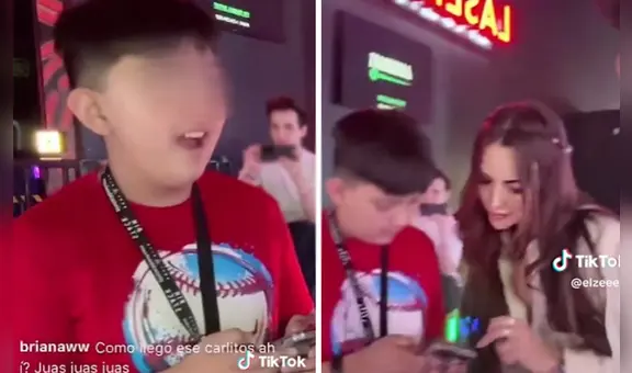 Niño no conoce a Rosángela Espinoza y se sorprende al ver su TikTok: "No mira 'Esto es guerra'"