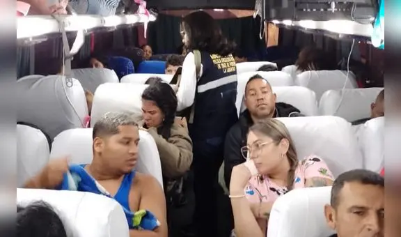 La Libertad: 80 migrantes en situación irregular fueron retenidos en operativo contra la trata de personas