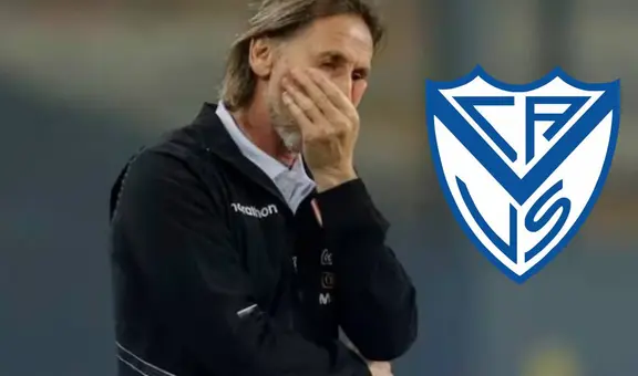 Gareca dejó Perú y atraviesa una crisis en Vélez: lleva 8 partidos sin ganar en la liga