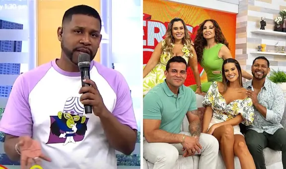 Giselo se 'queja' por ausencia de Valeria Piazza en “América hoy”: Recién entras y ya pides licencia