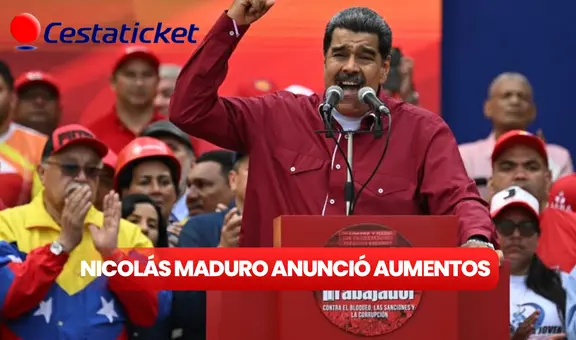 Nuevos aumentos del Bono de Guerra Económica y Cestaticket: revisa los montos que aprobó Maduro