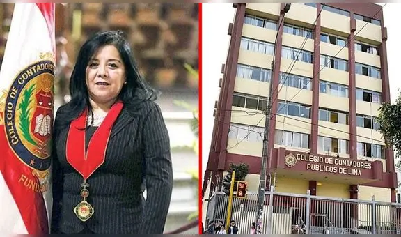 Exdecana del Colegio de Contadores de Lima usurpa funciones desde el 2009, denuncia actual decano