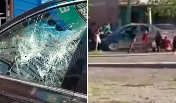 Jóvenes intentaron robar un auto, pero terminaron atropellados