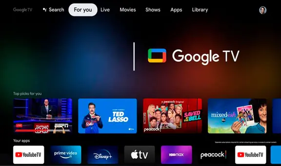 ¿Qué marcas de televisores utilizan Google TV, la plataforma que ofrece 800 canales gratis?
