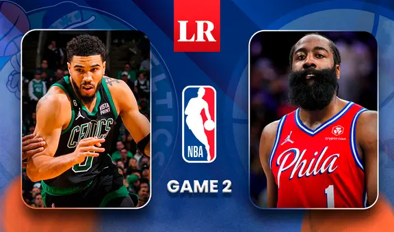 Celtics vs. 76ers EN VIVO: mira AQUÍ el game 2 por las Semifinales NBA 2023
