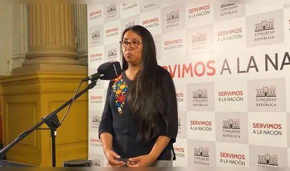 Ruth Luque por condecoración de Isabel Cortez: “No responde a una posición que nuestra bancada ha tenido”