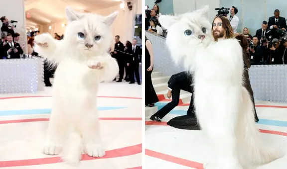 Jared Leto impacta al aparecer vestido de gato en la MET Gala 2023: ¿por qué hizo esto el actor?