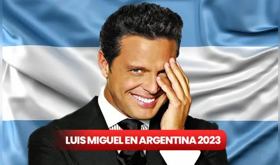 Luis Miguel Argentina: ¿cuándo salen las entradas para el concierto del Tour 2023?