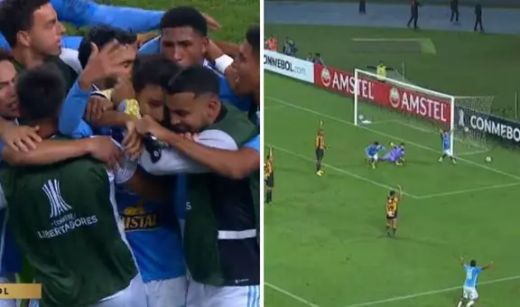 Jhilmar Lora anotó golazo de tijera contra The Strongest y le da vida a Cristal en Libertadores