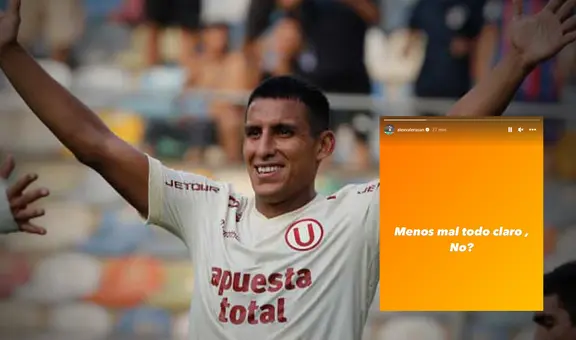 Alex Valera se pronuncia tras ampay a jugadores de la 'U': "Menos mal, todo claro, ¿no?"