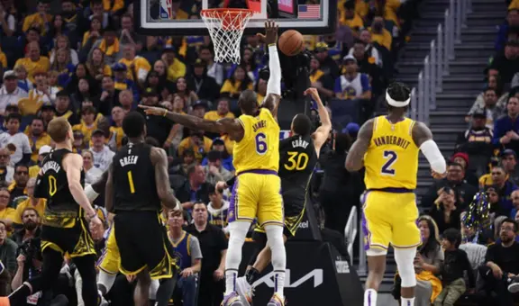 Lakers ganaron 117-112 a Warriors y se ponen arriba en la serie de semifinales de NBA 2023